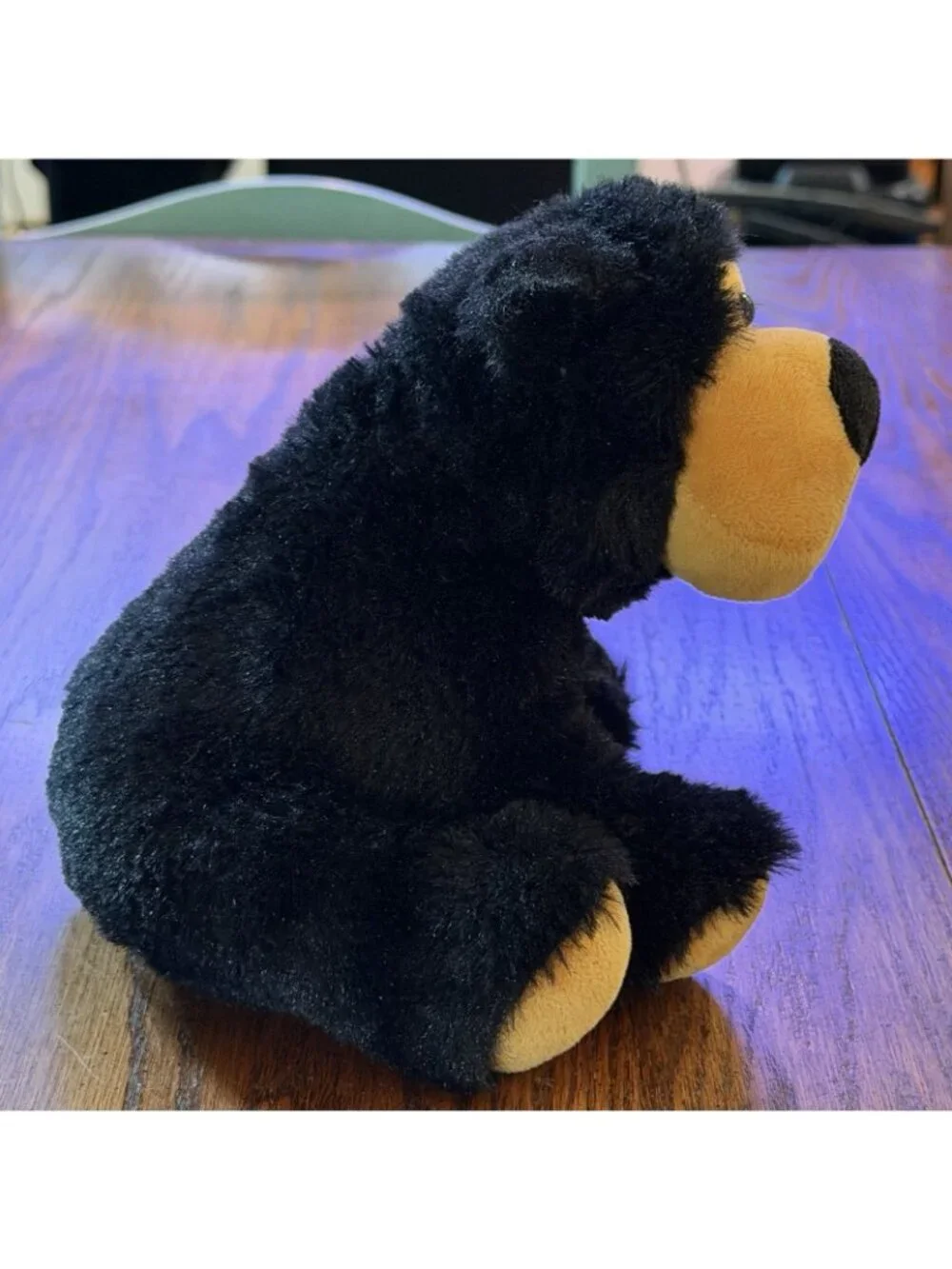 Get Your Hands On A GANZ Soft Plush Teddy Bear 7” Sitting Black Bear Tyson